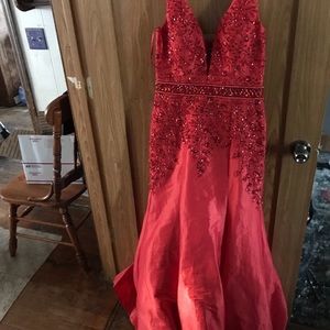 Prom or pageant dress